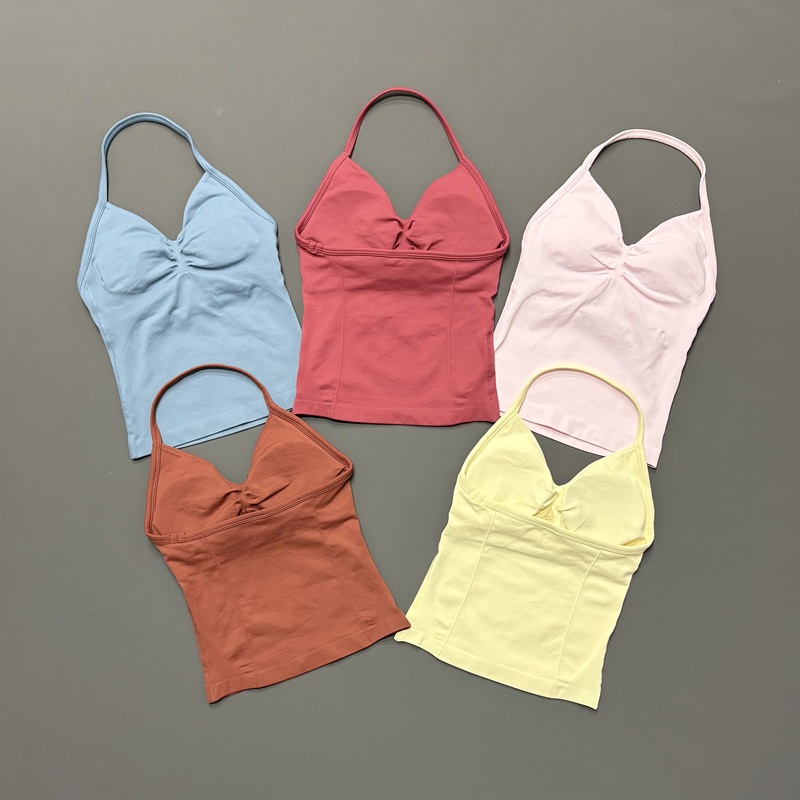 Crossfit Yoga - Top Esportivo Feminino Sem Costura com