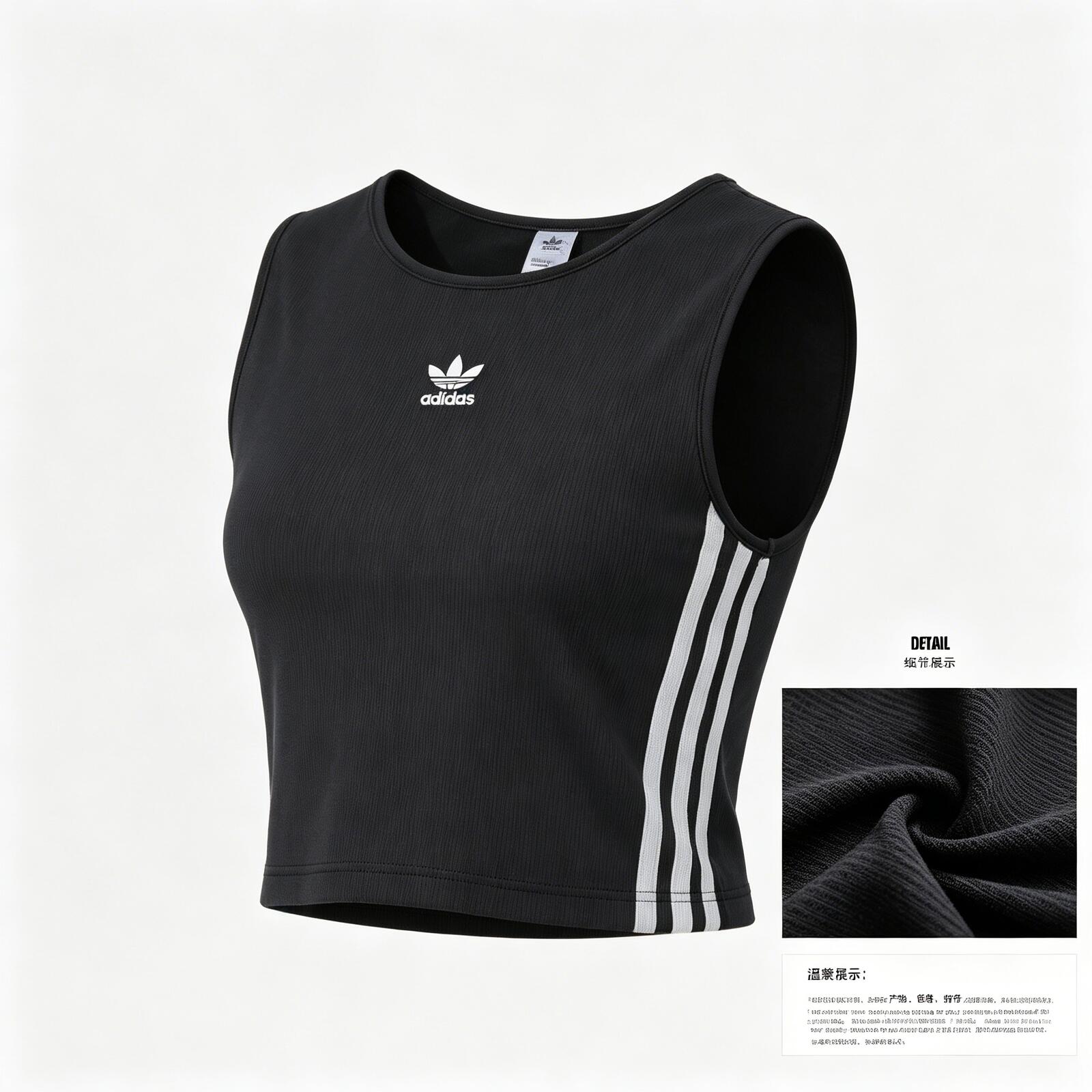 Crossfit Yoga - Novo colete esportivo feminino Adidas Trefoil