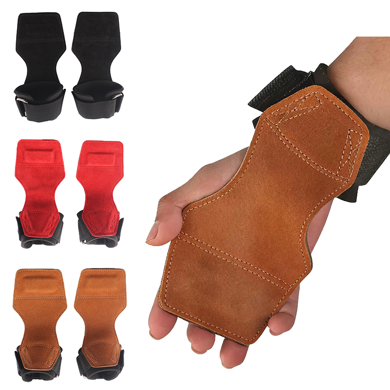 Crossfit Lifting Gear - Luvas de Couro Grossas para Levantamento