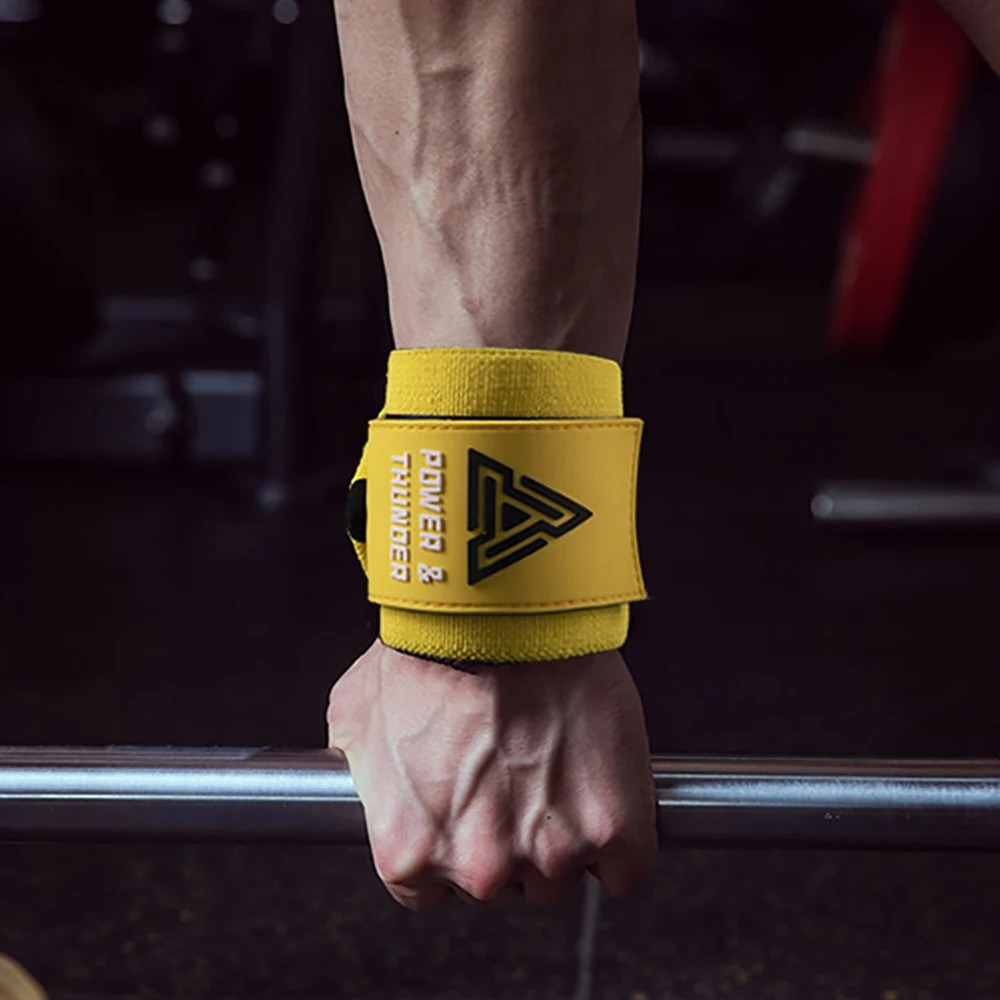 Crossfit Equipment - Envoltórios de pulso para levantamento de