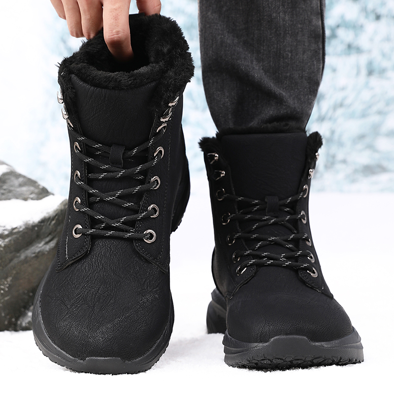 Botas de neve de inverno mascu - Crossfit Outdoor avaliação e preço