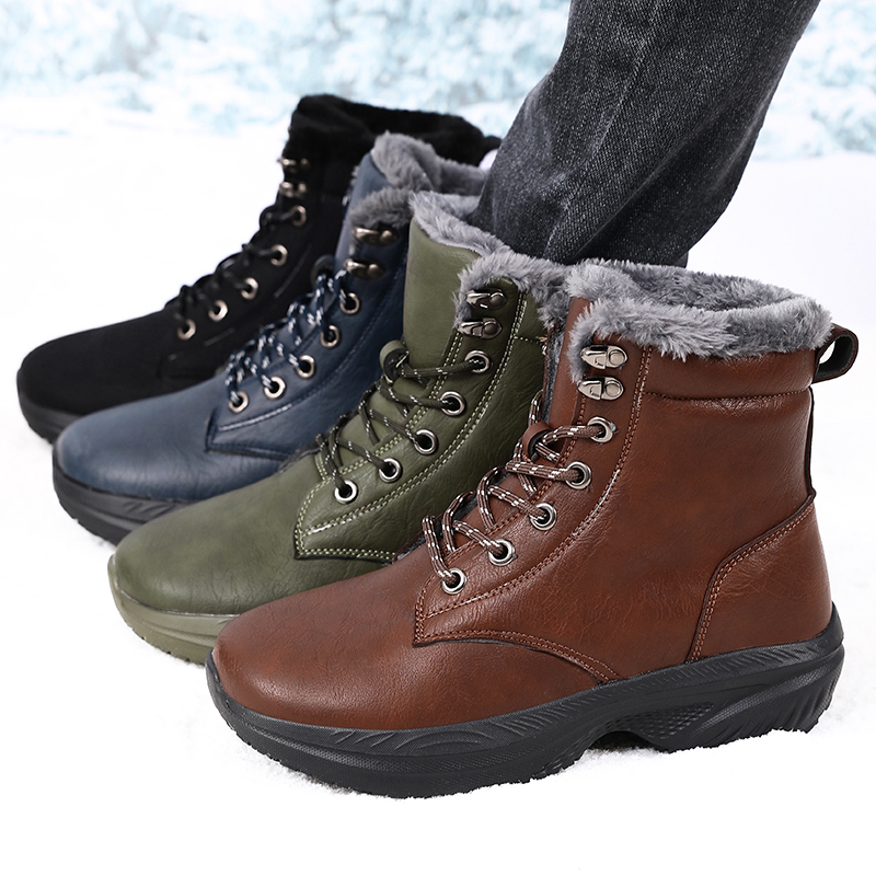 Botas de neve de inverno mascu - Crossfit Outdoor avaliação e preço