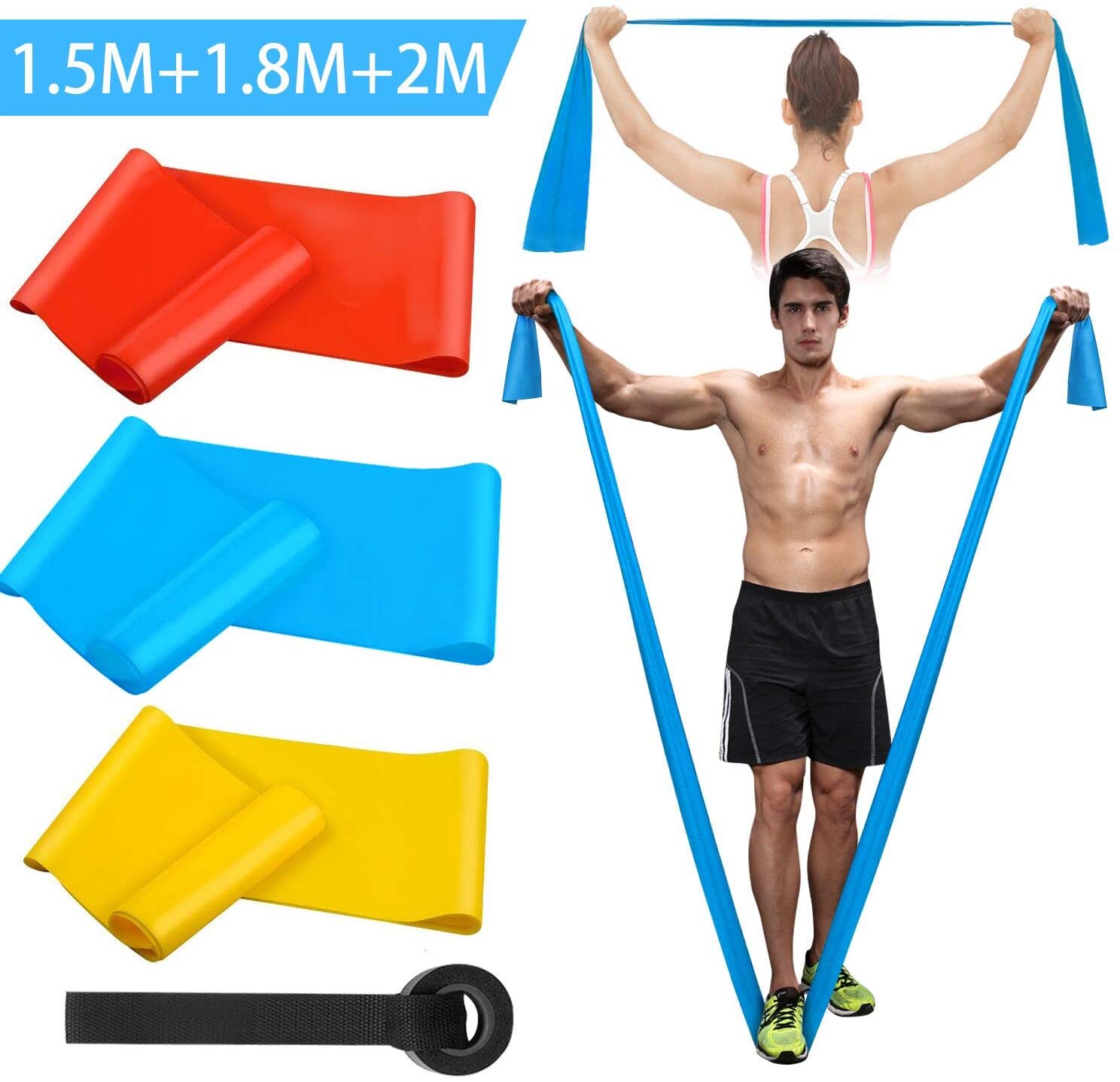 Faixas elásticas de fitness, 3 - Crossfit Equipment avaliação e preço