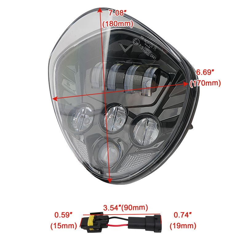 Conjunto de Faróis LED Pretos  - Crossfit Victory avaliação e preço