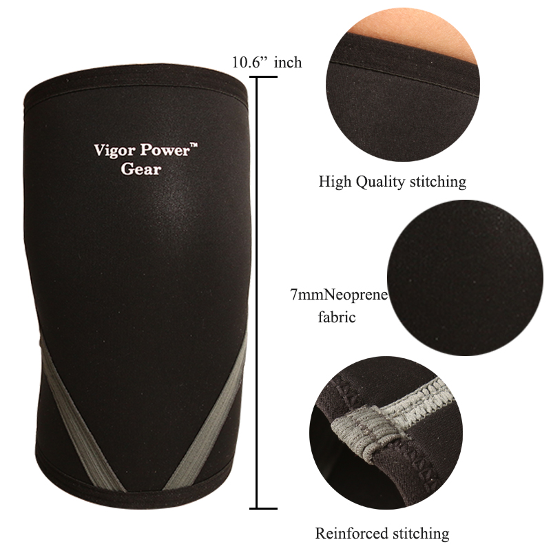 Joelheira de neoprene grosso,  - Crossfit Equipment avaliação e preço