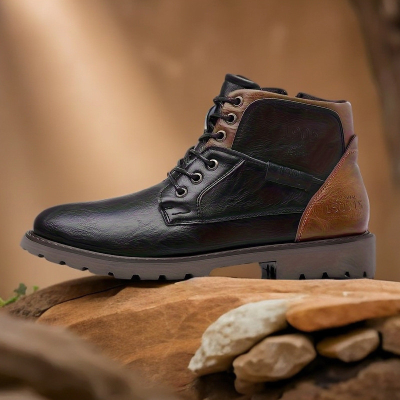 Botas de Couro Masculinas de C - Crossfit Outdoor avaliação e preço