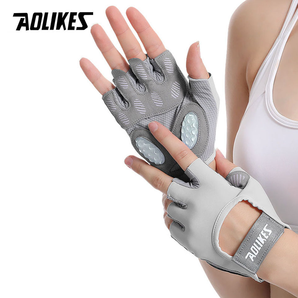 Aolikes 1 par luvas de ginásio - Crossfit Equipment avaliação e preço