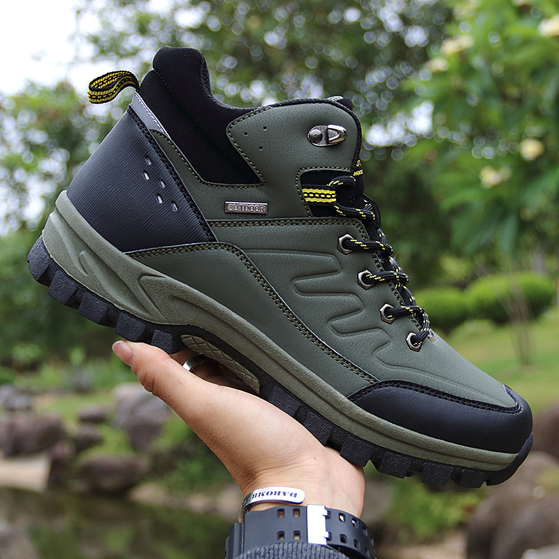 Botas masculinas de pele quent - Crossfit Outdoor avaliação e preço