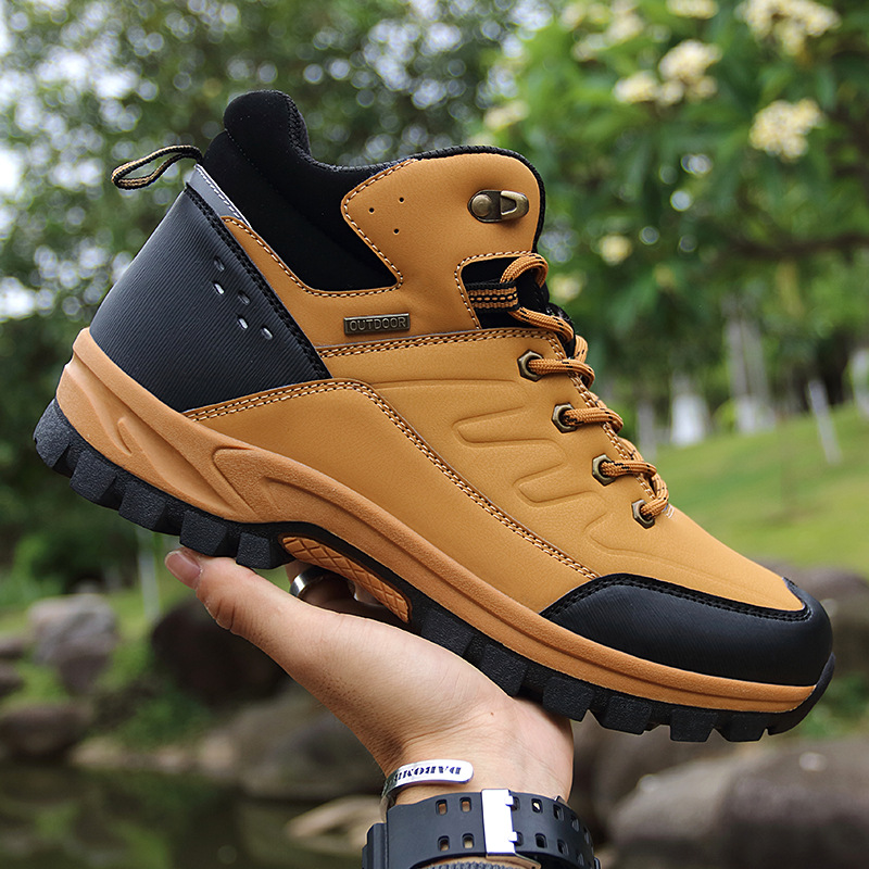 Botas masculinas de pele quent - Crossfit Outdoor avaliação e preço