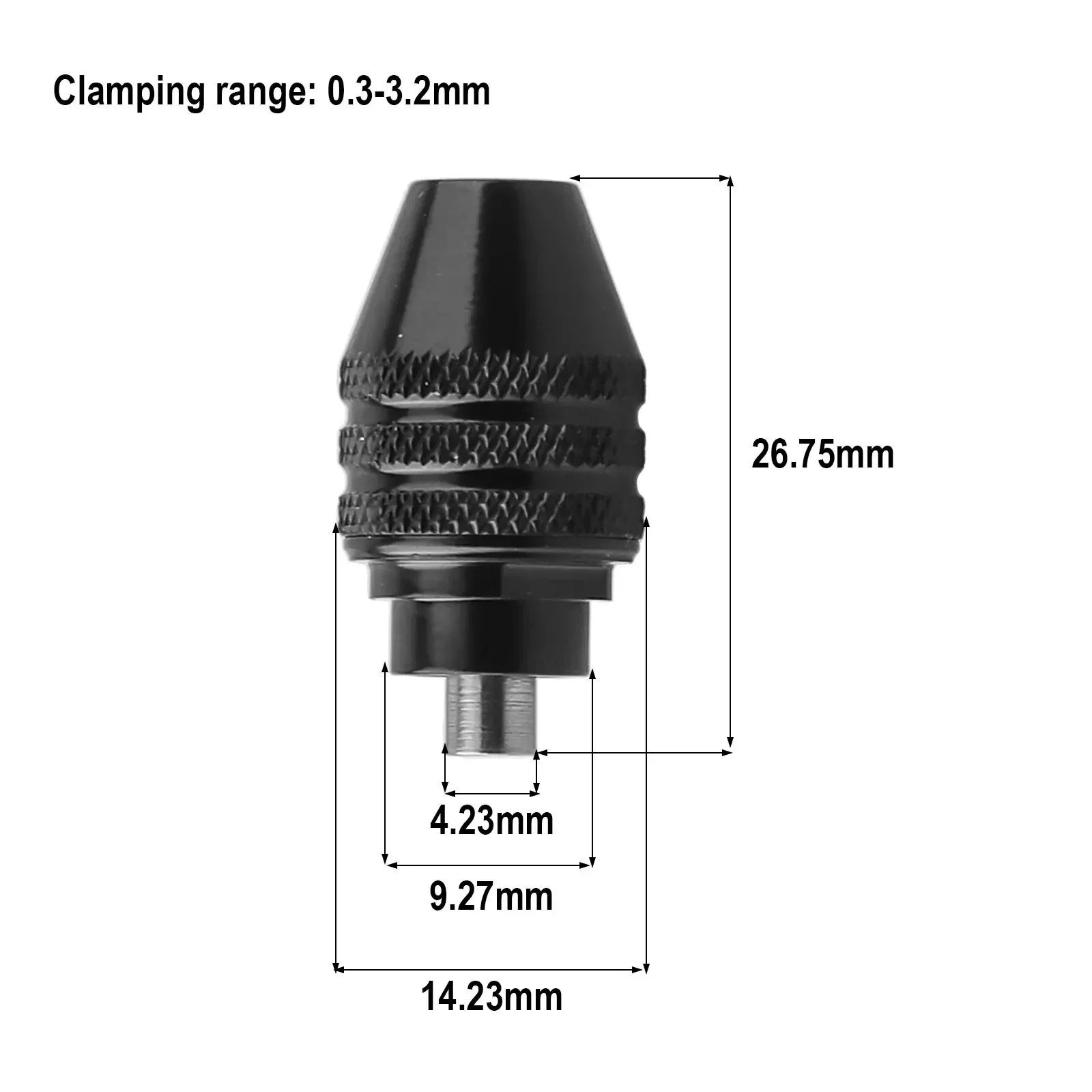 1pc 0.3-3.2mm multi mandril de - Crossfit Machine avaliação e preço