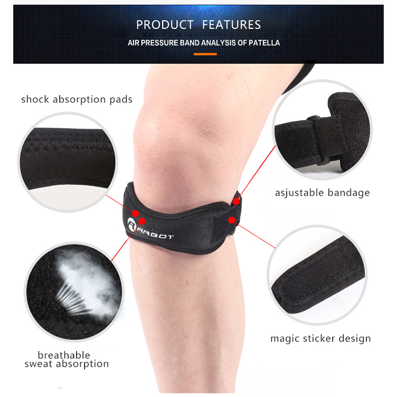 1 pc joelho tendão patelar joe - Knee Sleeve Pair avaliação e preço