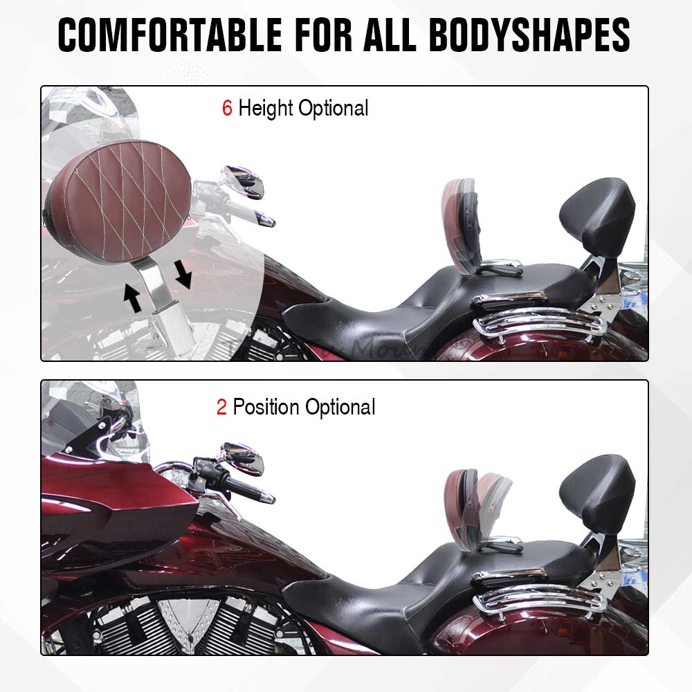 Encosto universal para motoris - Crossfit Victory avaliação e preço